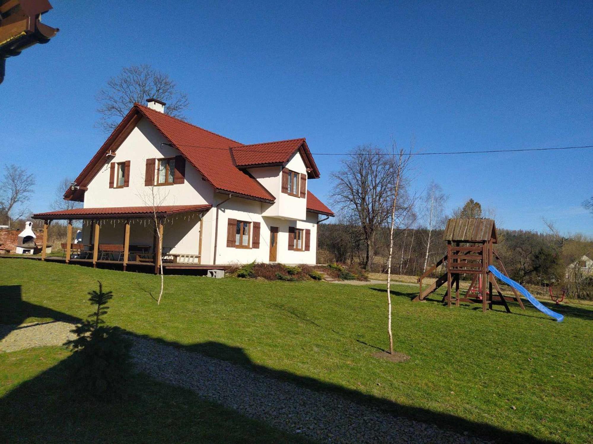 Bieszczadzkie Brzegi Apartment Ustrzyki Dolne Exterior foto
